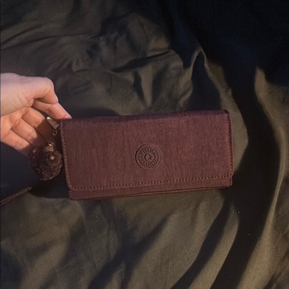Kipling Burgundy Women's Wallet